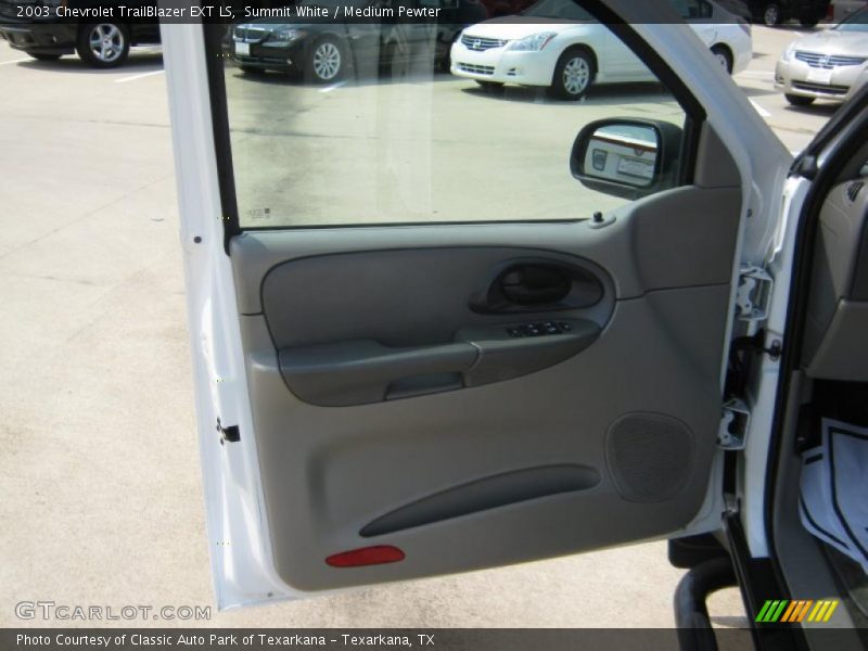 Summit White / Medium Pewter 2003 Chevrolet TrailBlazer EXT LS