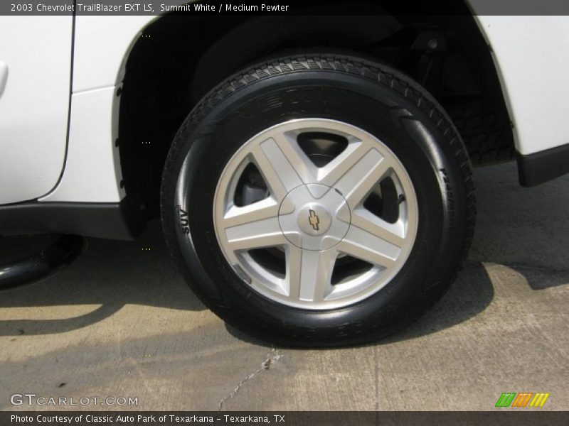 Summit White / Medium Pewter 2003 Chevrolet TrailBlazer EXT LS