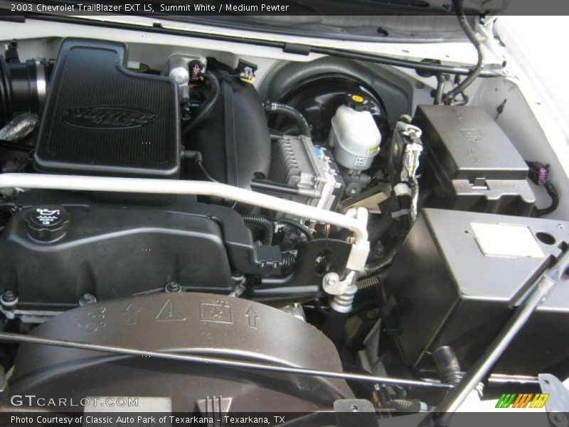 Summit White / Medium Pewter 2003 Chevrolet TrailBlazer EXT LS