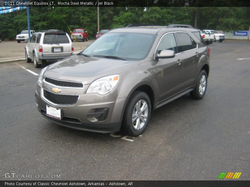 Mocha Steel Metallic / Jet Black 2011 Chevrolet Equinox LT