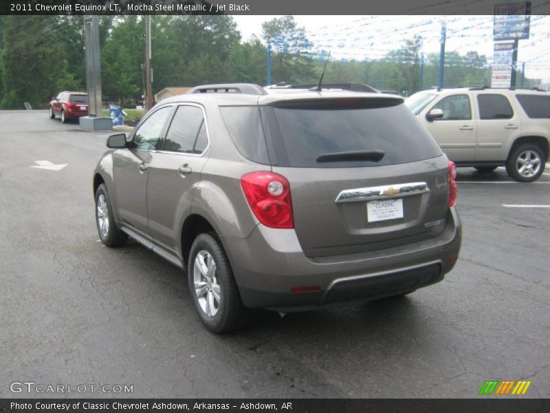 Mocha Steel Metallic / Jet Black 2011 Chevrolet Equinox LT