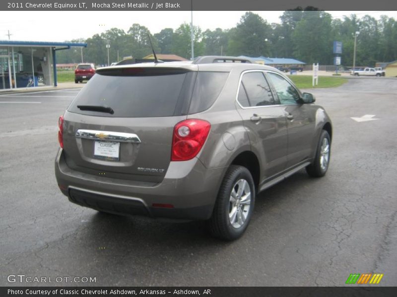 Mocha Steel Metallic / Jet Black 2011 Chevrolet Equinox LT