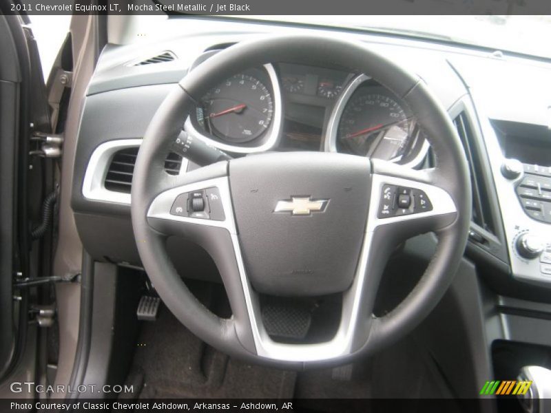 Mocha Steel Metallic / Jet Black 2011 Chevrolet Equinox LT