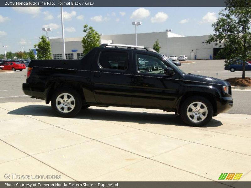 Formal Black / Gray 2008 Honda Ridgeline RTS
