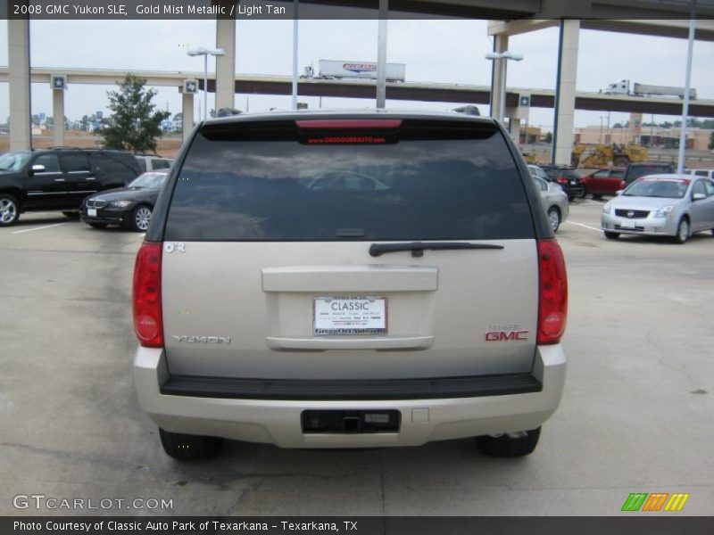 Gold Mist Metallic / Light Tan 2008 GMC Yukon SLE