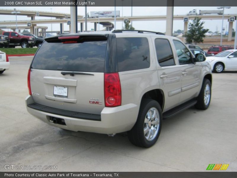 Gold Mist Metallic / Light Tan 2008 GMC Yukon SLE