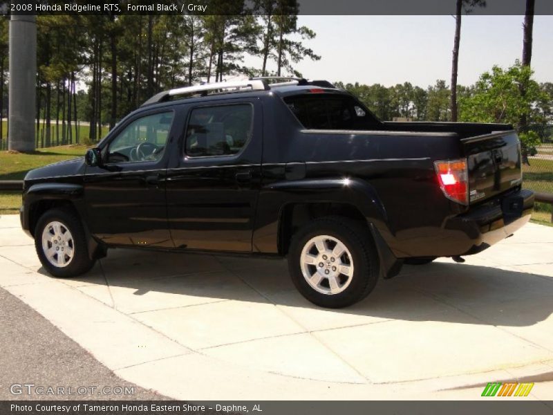 Formal Black / Gray 2008 Honda Ridgeline RTS