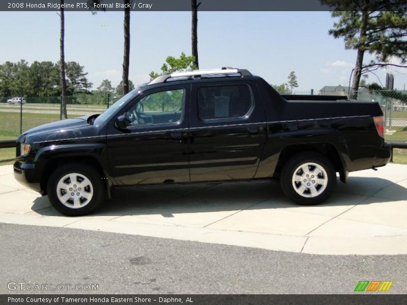 Formal Black / Gray 2008 Honda Ridgeline RTS