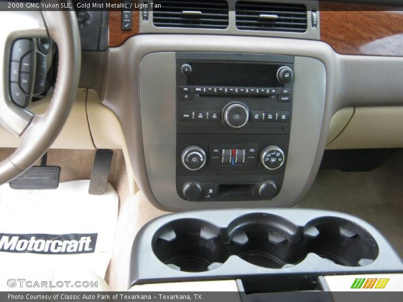 Gold Mist Metallic / Light Tan 2008 GMC Yukon SLE