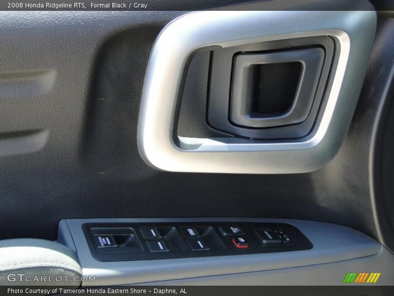 Formal Black / Gray 2008 Honda Ridgeline RTS