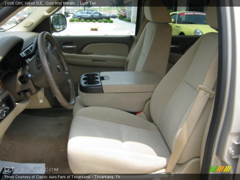 Gold Mist Metallic / Light Tan 2008 GMC Yukon SLE