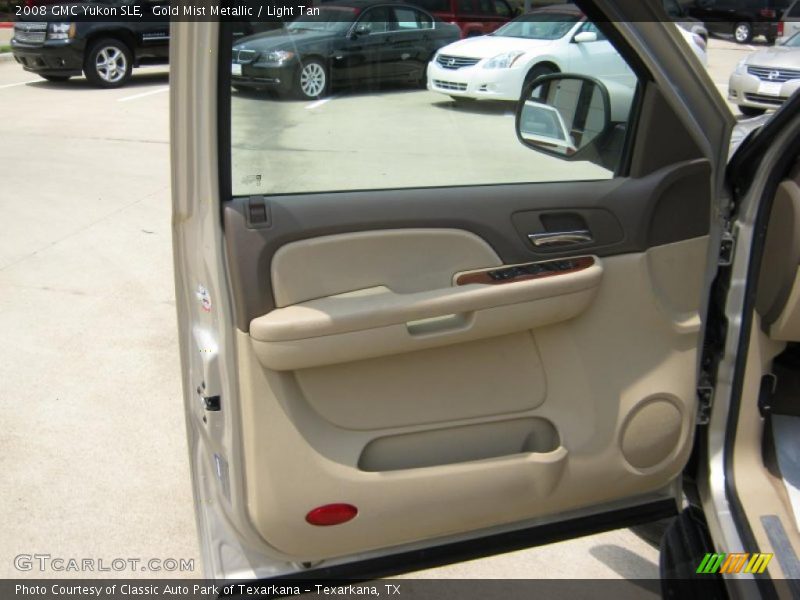 Gold Mist Metallic / Light Tan 2008 GMC Yukon SLE