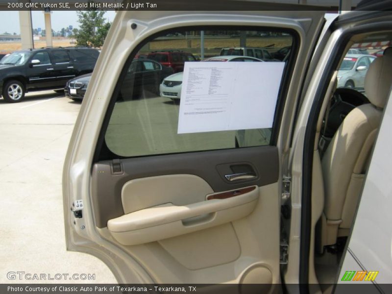 Gold Mist Metallic / Light Tan 2008 GMC Yukon SLE