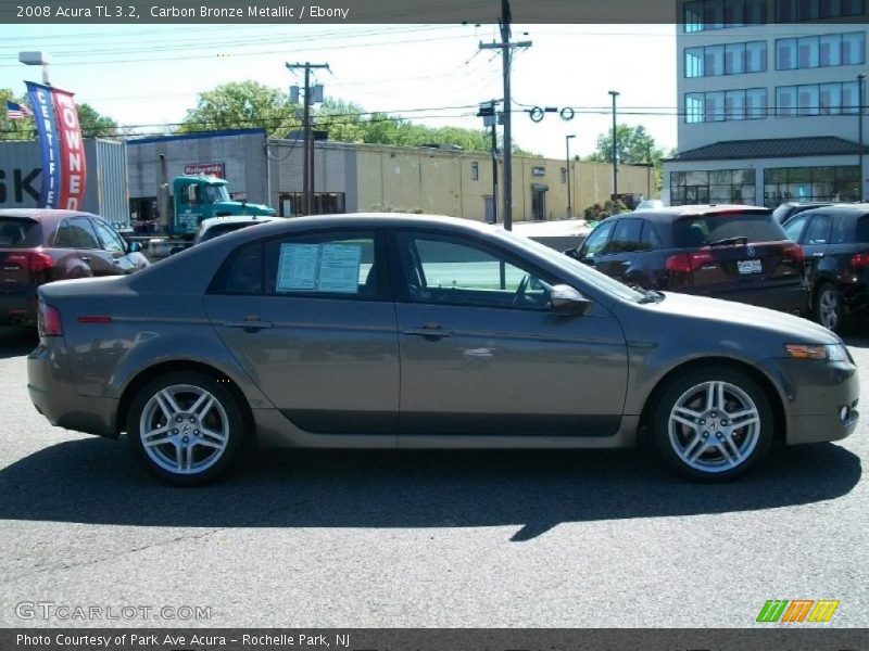 Carbon Bronze Metallic / Ebony 2008 Acura TL 3.2