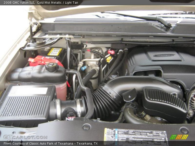 Gold Mist Metallic / Light Tan 2008 GMC Yukon SLE