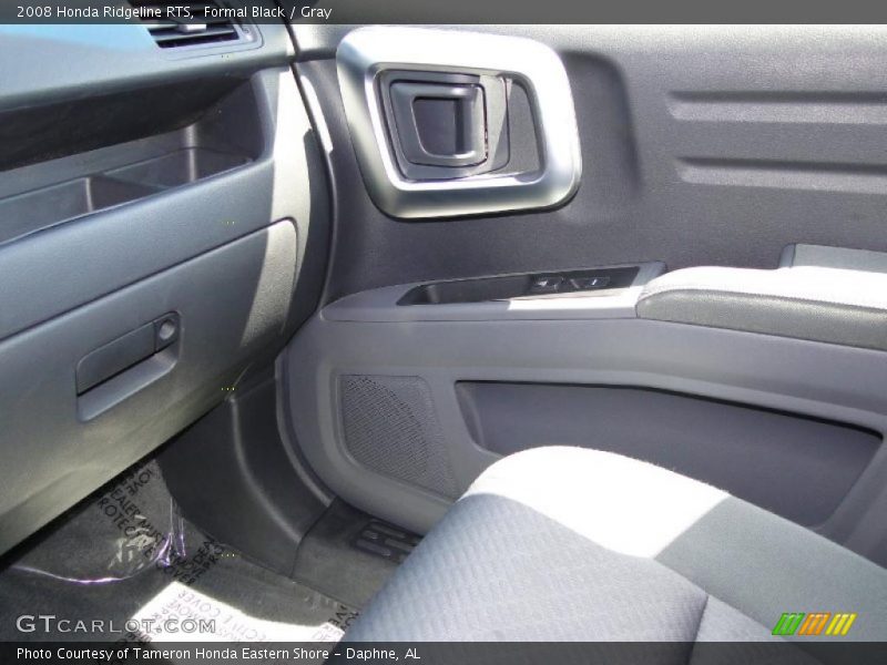 Formal Black / Gray 2008 Honda Ridgeline RTS