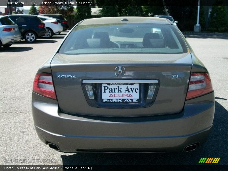 Carbon Bronze Metallic / Ebony 2008 Acura TL 3.2
