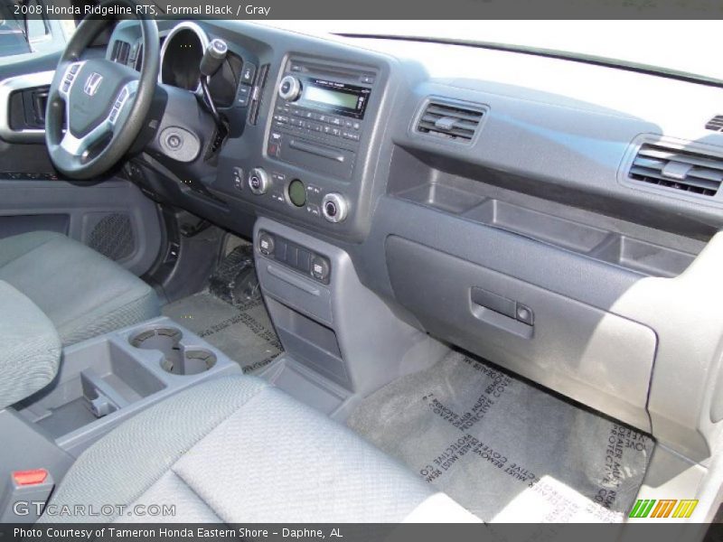 Formal Black / Gray 2008 Honda Ridgeline RTS