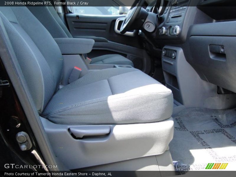 Formal Black / Gray 2008 Honda Ridgeline RTS