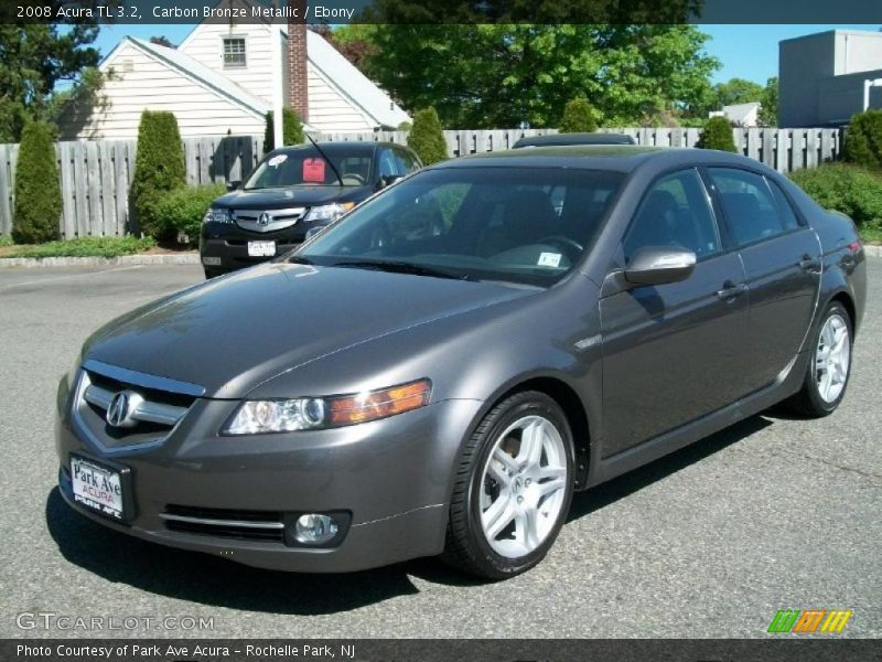 Carbon Bronze Metallic / Ebony 2008 Acura TL 3.2