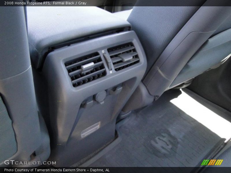 Formal Black / Gray 2008 Honda Ridgeline RTS