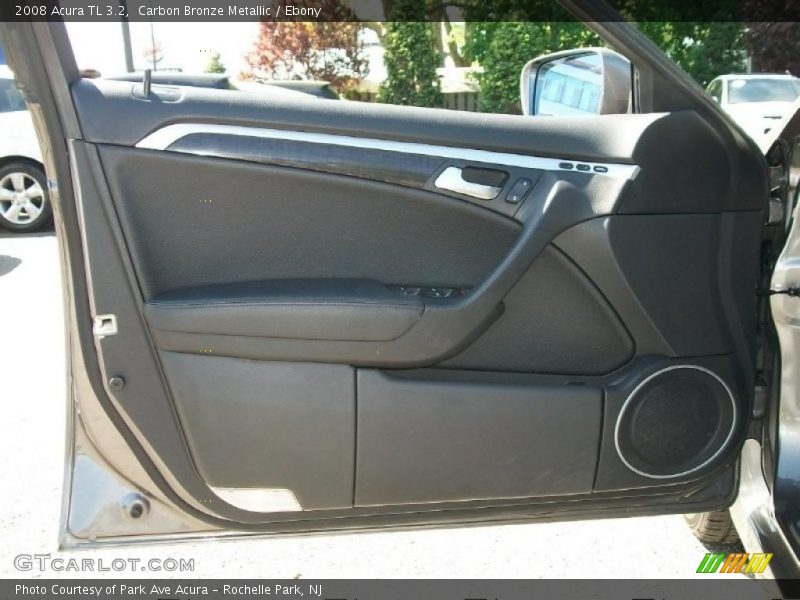 Carbon Bronze Metallic / Ebony 2008 Acura TL 3.2