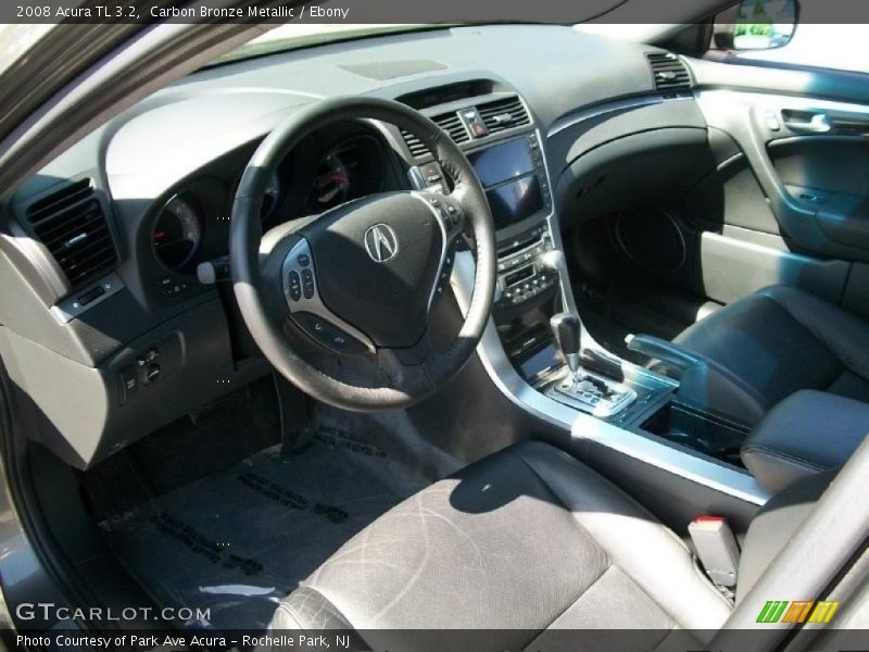 Carbon Bronze Metallic / Ebony 2008 Acura TL 3.2