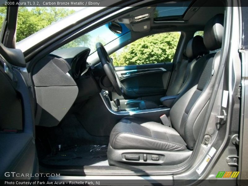 Carbon Bronze Metallic / Ebony 2008 Acura TL 3.2