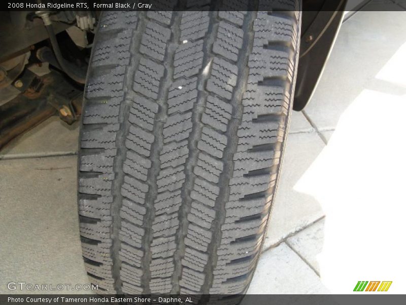 Formal Black / Gray 2008 Honda Ridgeline RTS