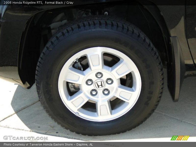 Formal Black / Gray 2008 Honda Ridgeline RTS