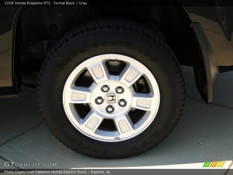 Formal Black / Gray 2008 Honda Ridgeline RTS