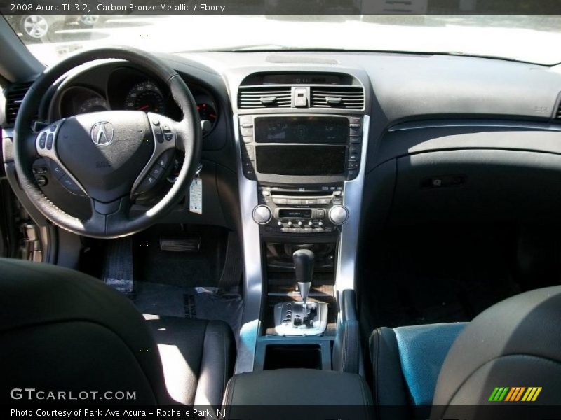 Carbon Bronze Metallic / Ebony 2008 Acura TL 3.2