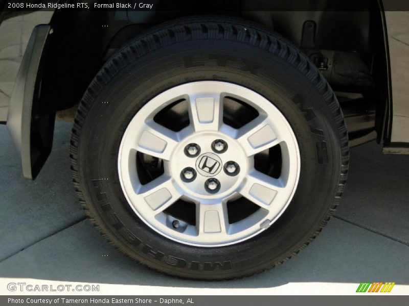 Formal Black / Gray 2008 Honda Ridgeline RTS