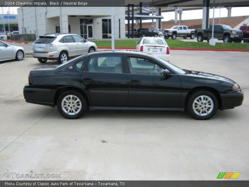 Black / Neutral Beige 2004 Chevrolet Impala