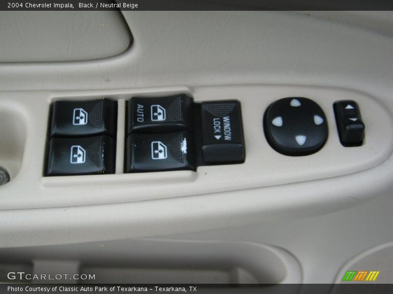 Black / Neutral Beige 2004 Chevrolet Impala