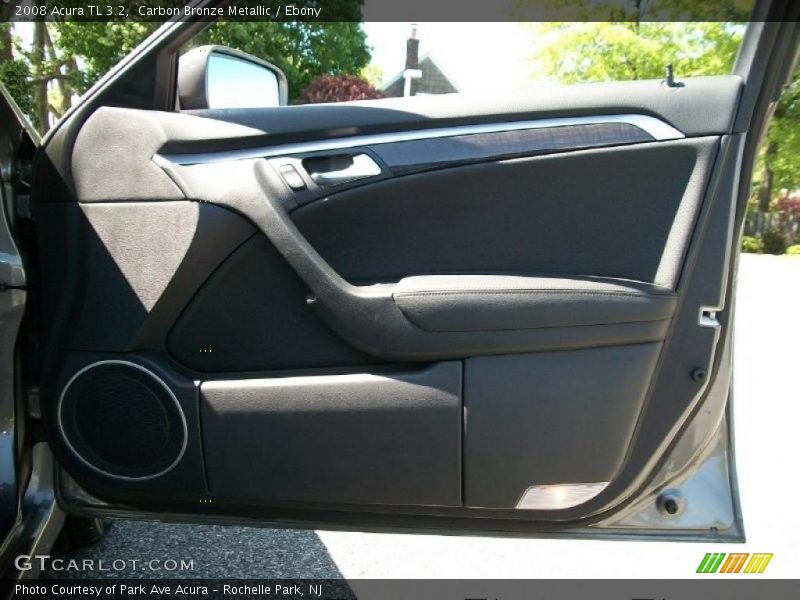 Carbon Bronze Metallic / Ebony 2008 Acura TL 3.2