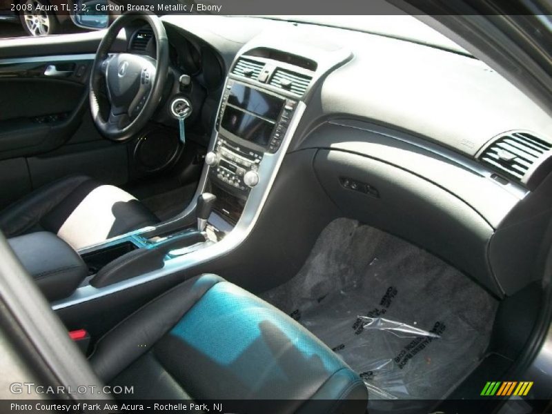 Carbon Bronze Metallic / Ebony 2008 Acura TL 3.2