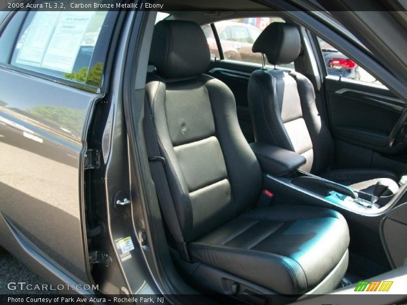 Carbon Bronze Metallic / Ebony 2008 Acura TL 3.2