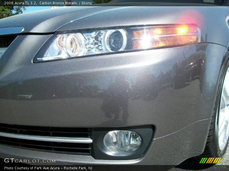 Carbon Bronze Metallic / Ebony 2008 Acura TL 3.2