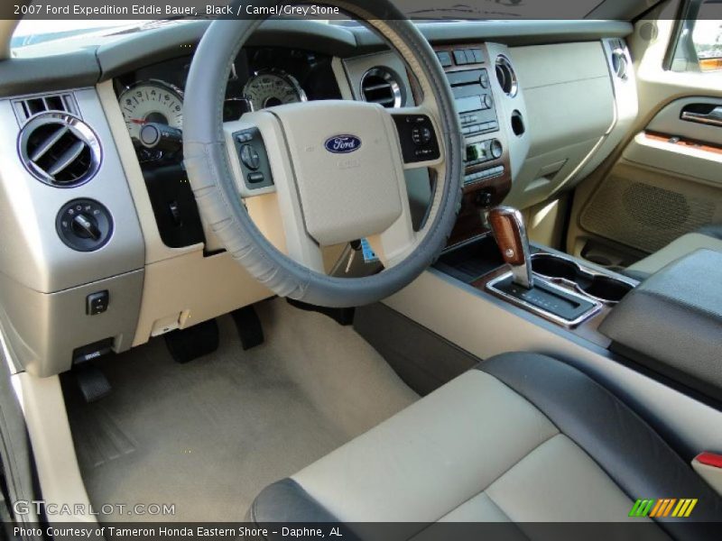 Black / Camel/Grey Stone 2007 Ford Expedition Eddie Bauer