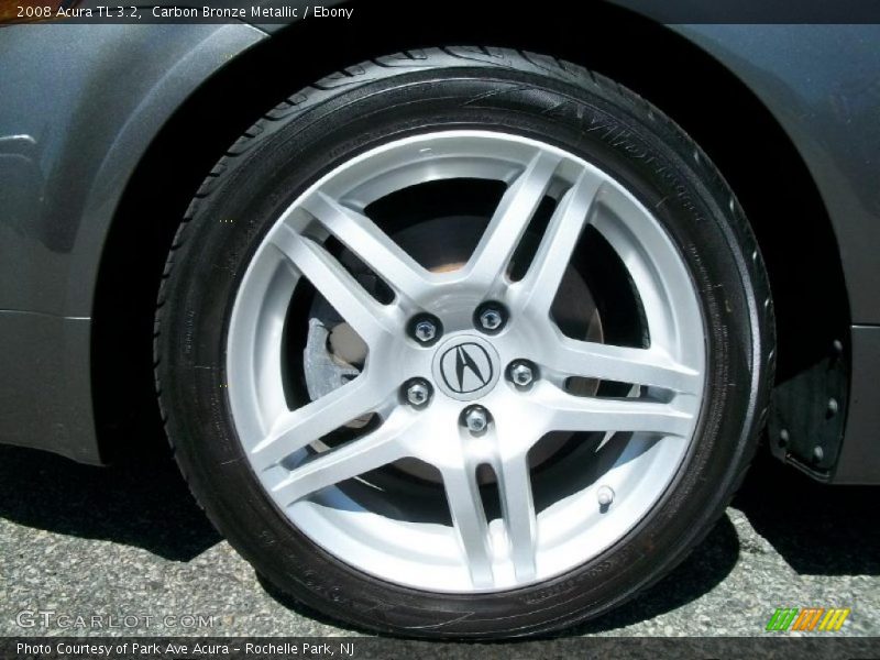 Carbon Bronze Metallic / Ebony 2008 Acura TL 3.2