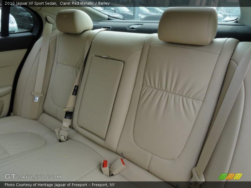 Claret Red Metallic / Barley 2010 Jaguar XF Sport Sedan