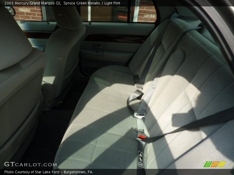 Spruce Green Metallic / Light Flint 2003 Mercury Grand Marquis GS