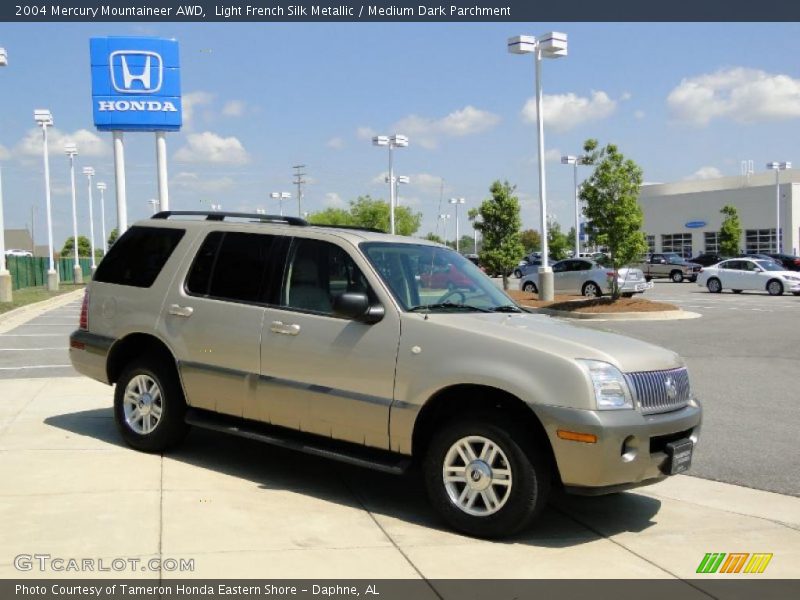 Light French Silk Metallic / Medium Dark Parchment 2004 Mercury Mountaineer AWD