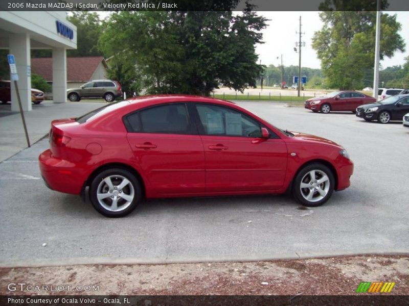 Velocity Red Mica / Black 2006 Mazda MAZDA3 i Sedan