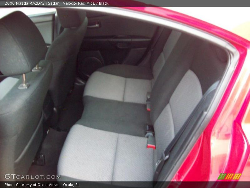 Velocity Red Mica / Black 2006 Mazda MAZDA3 i Sedan
