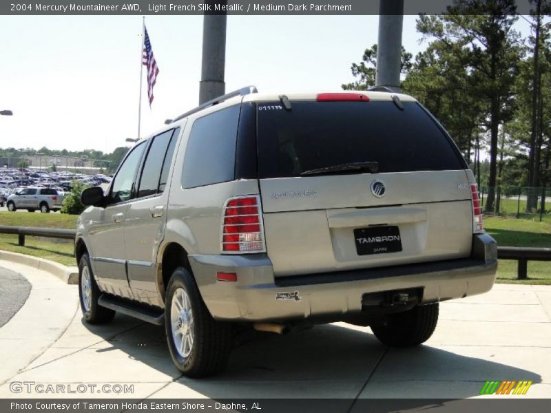 Light French Silk Metallic / Medium Dark Parchment 2004 Mercury Mountaineer AWD