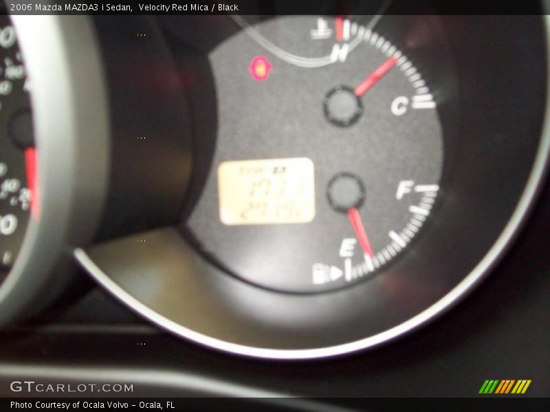 Velocity Red Mica / Black 2006 Mazda MAZDA3 i Sedan