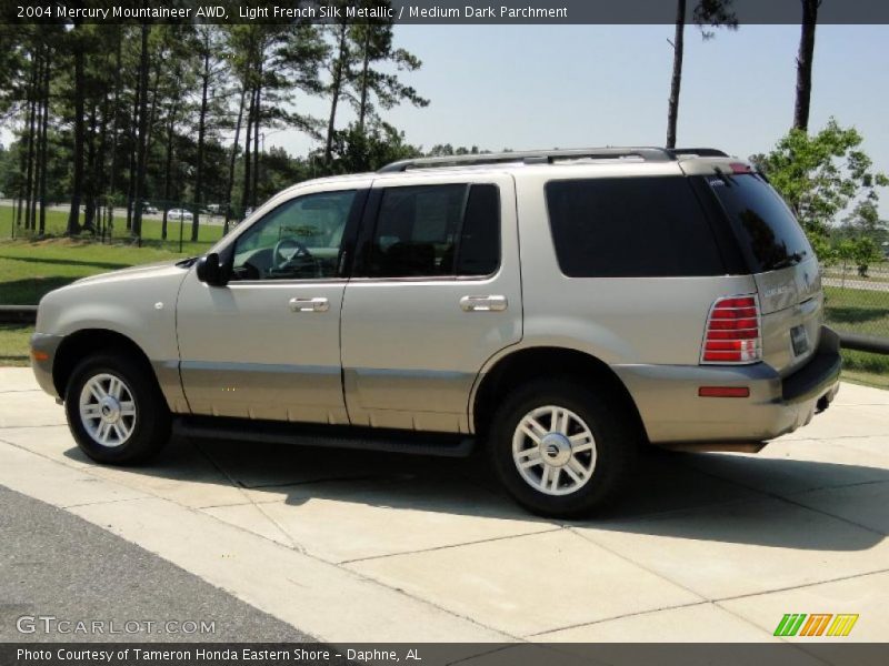 Light French Silk Metallic / Medium Dark Parchment 2004 Mercury Mountaineer AWD