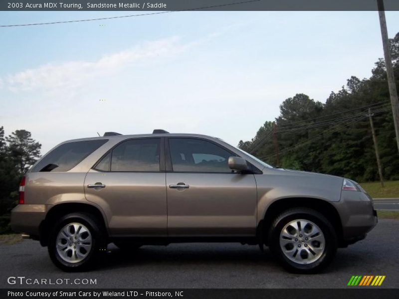Sandstone Metallic / Saddle 2003 Acura MDX Touring